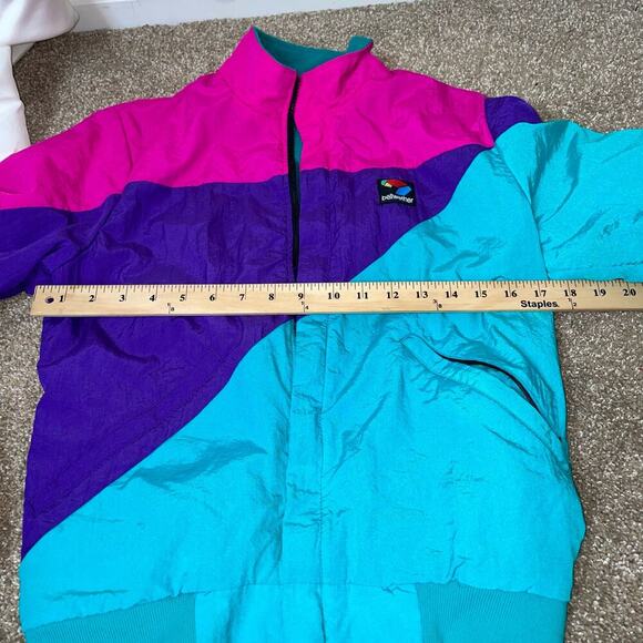 Vintage Bellwether cycling nylon jacket & pants 90's neon SZ M jacket SZ SM Pant - Picture 2 of 16